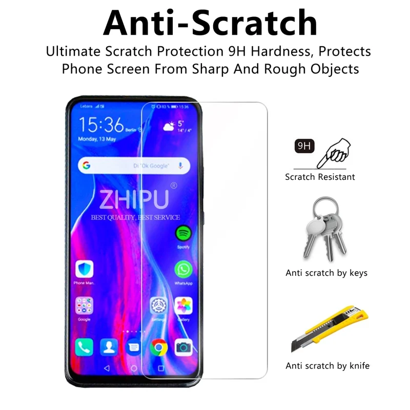 Фото Tempered Glass For Huawei P smart Pro 2019 Screen Protector 2.5D 9H Protective Film Мобильные телефоны и аксессуары Tempered Glass For Huawei P smart Pro 2019 Screen Protector 2.5D 9H Protective Film Мобильные телефоны и аксессуары