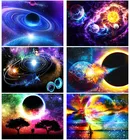 Вселенная DIY алмазная живопись полный круглые или квадратные Стразы мозаика со стразами идеально сочетаются с нарядным Вышивка крестом Наборы Wall Art Космос подарок