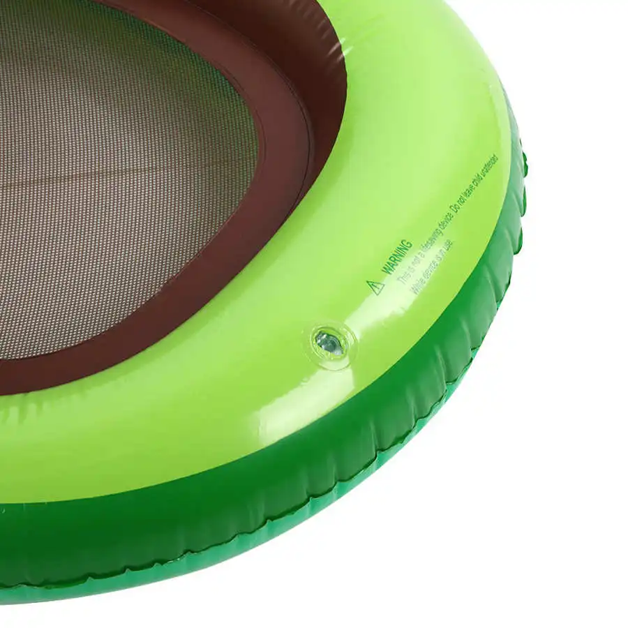 Бассейн поплавок надувной авокадо ряд ПВХ взрослая игрушка с навесом стул навес