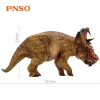 pnso dinosaurs toy brian the pachyrhinosaurus prehistoric animal model dino classic toys for boy