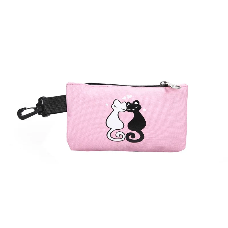 Простой стиль холщовые рюкзаки для женщин наплечная сумка с принтом мультяшного