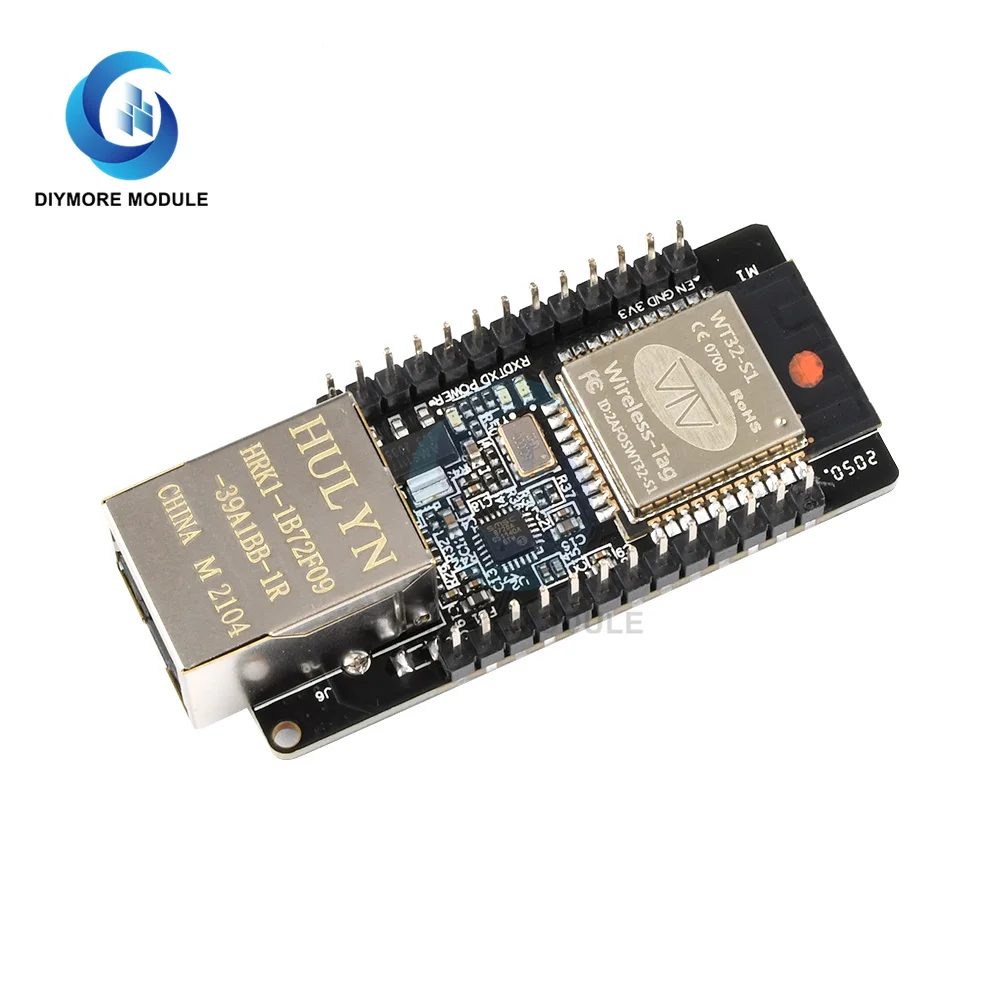 

WT32-ETH01 встроенный Серийный порт Ethernet Bluetooth WIFI комбинированный шлюз MCU модуль ESP32 плата беспроводного модуля