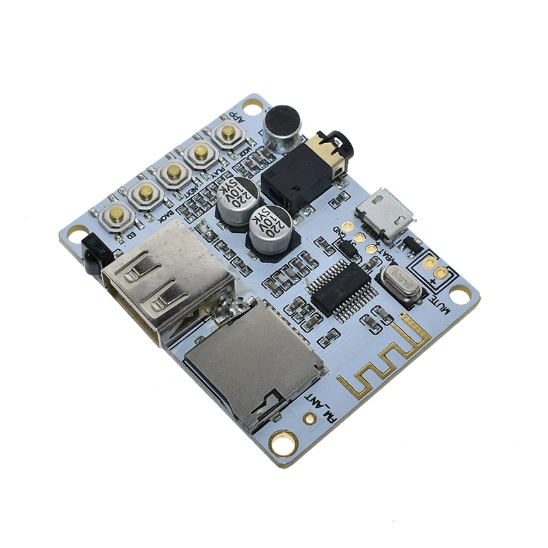 Bluetooth аудио приемник MP3 декодирование USB TF карта плата трансляция выходной