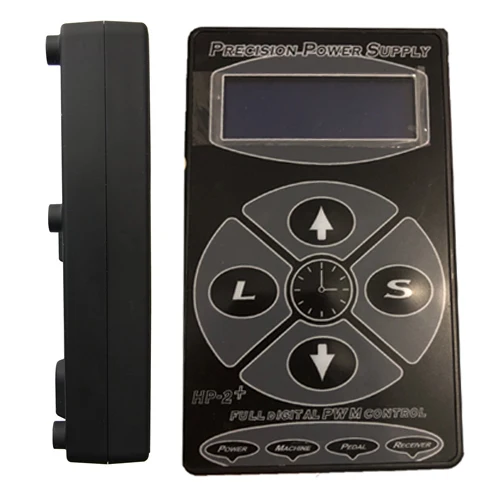 Блок питания для татуировки с цифровым ЖК-дисплеем и ножной педалью шнуром