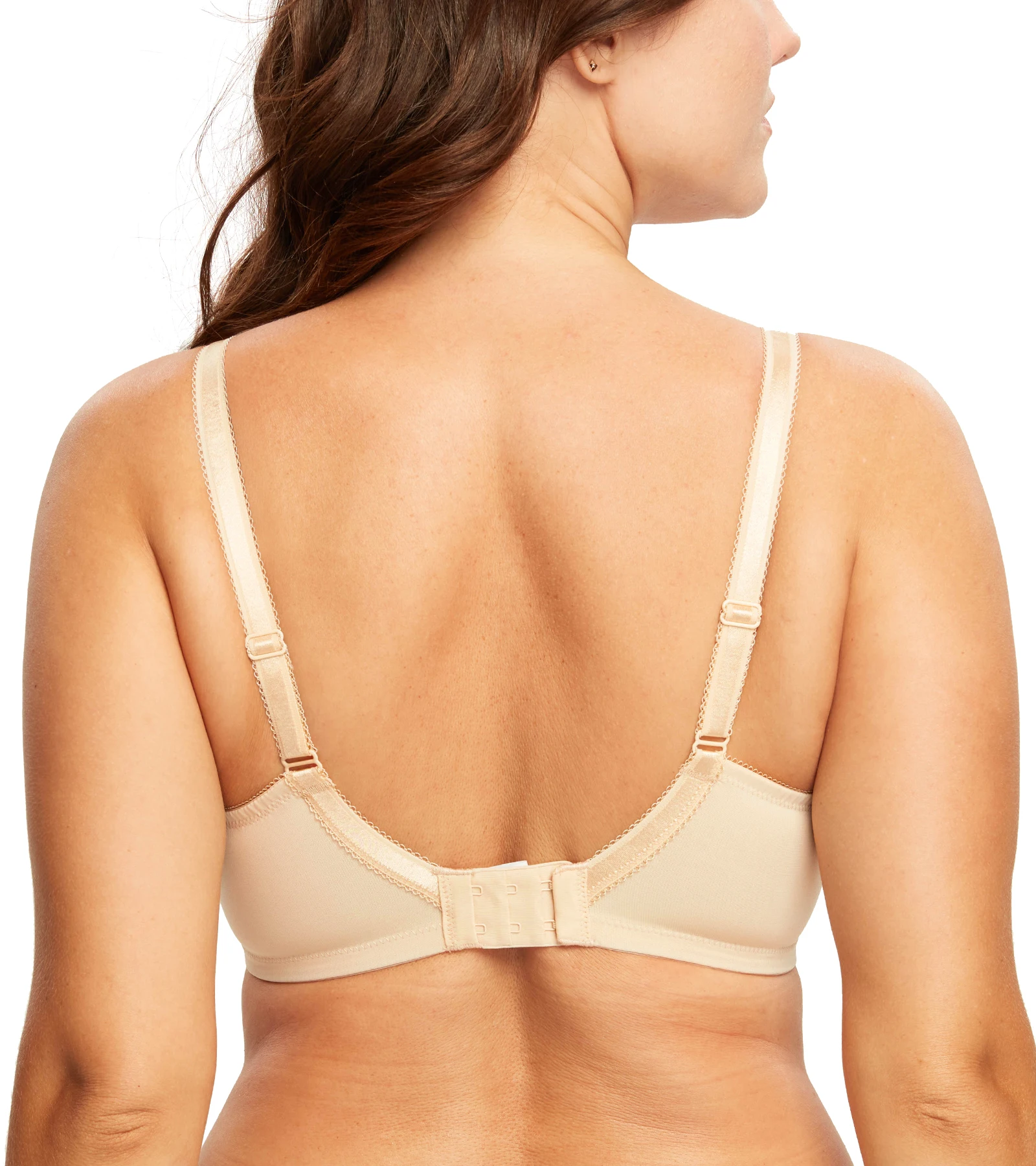 Бюстгальтер-минимайзер женский с чашками пуш-ап кружевной Бралетт на косточках