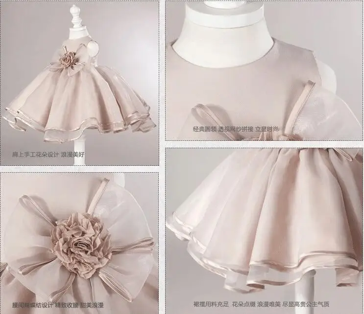 Girls Dresses Birthday Wedding Party Princess Dress For Girl Flower Lace Kids Teenage Ball Gown | Детская одежда и обувь