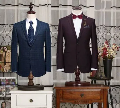 Новый стиль мужской полубоди костюм лучшего качества манекен выставочная модель