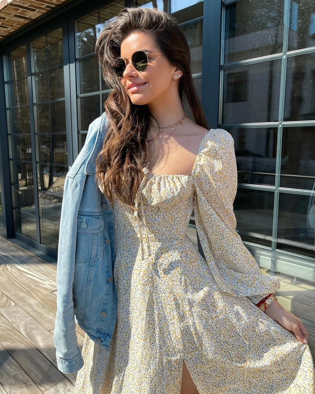 

Off Shoulder Ruffles Fashion Floral Print Maxi Dresses Cottagecore Sexy Backless Split Long Dress Holiday Summer