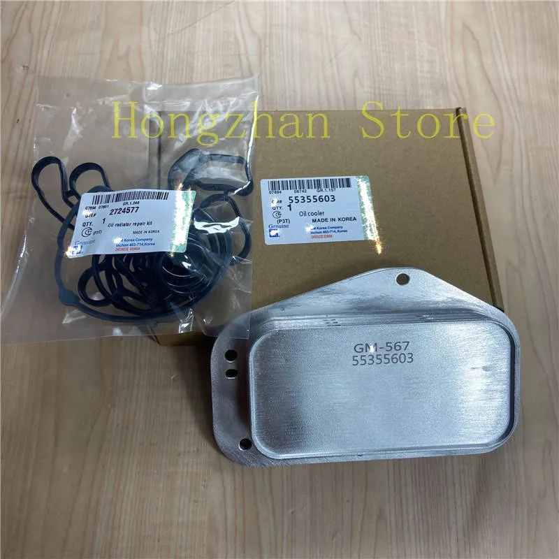 Оригинальный масляный радиатор двигателя для Chevrolet Cruze Orlando Sonic Croma Aveo 5 G3 OPEL Astra Zafira
