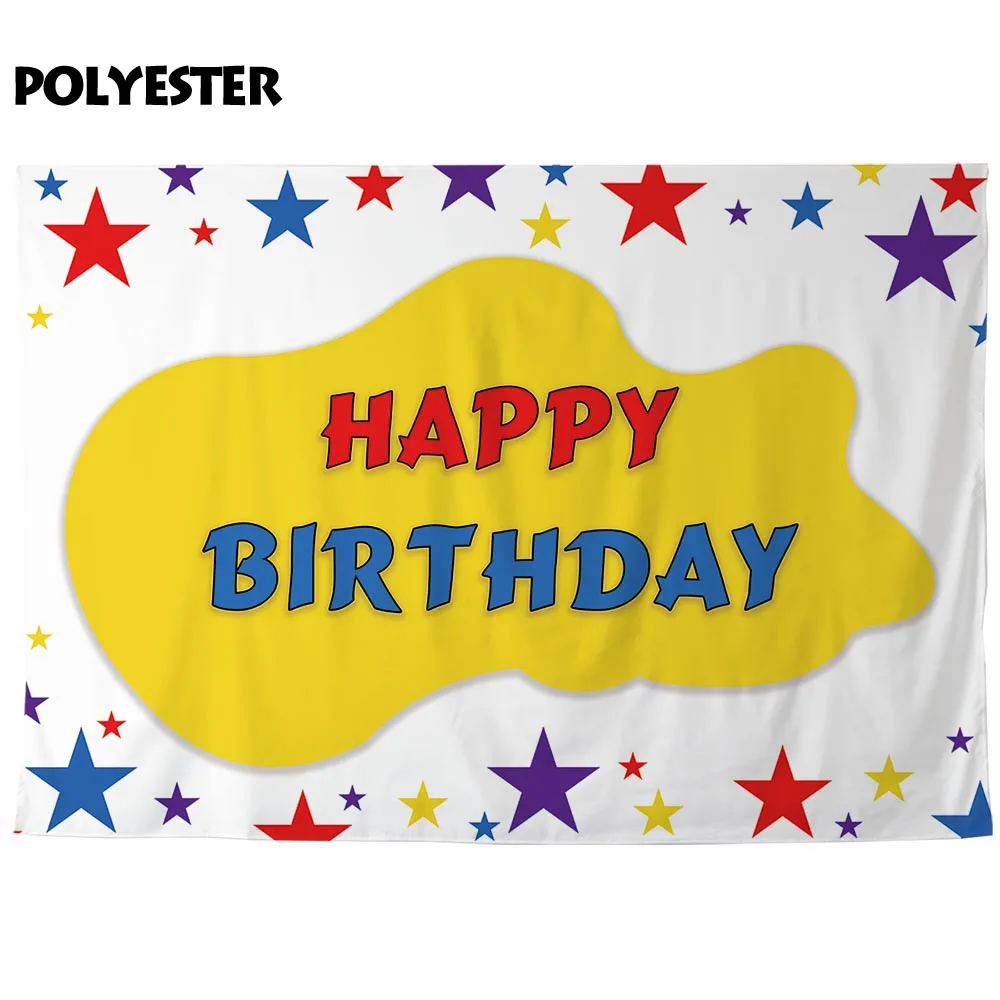 Allenjoy фоны для дня рождения красочные звезды современный дом простые украшения