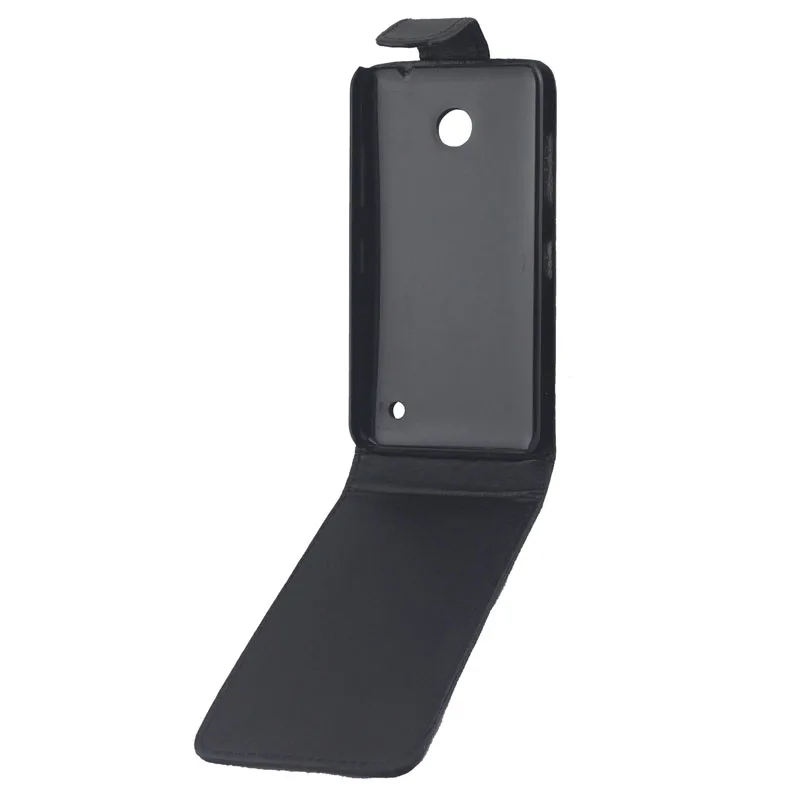 Вертикальный кожаный флип чехол для Nokia Lumia 630 чехлы мобильный телефон