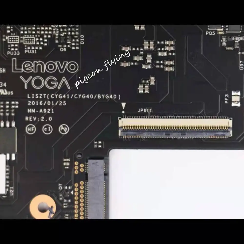 for lenovo yoga 900 13isk2 laptop motherboard 80ue cpu i5 6260u ram 8gb liszt cyg41 cyg40 byg40 nm a921 fru 5b20l34666 100 test free global shipping