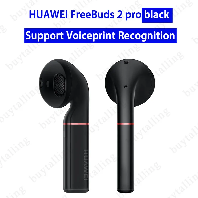 Оригинальные беспроводные наушники HUAWEI FreeBuds 2 Pro FreeBuds 1, беспроводные наушники Bluetooth, пылезащитные и водонепроницаемые, 5 В, 1 А, Беспроводная зарядка - Цвет: FreeBuds 2 Pro black