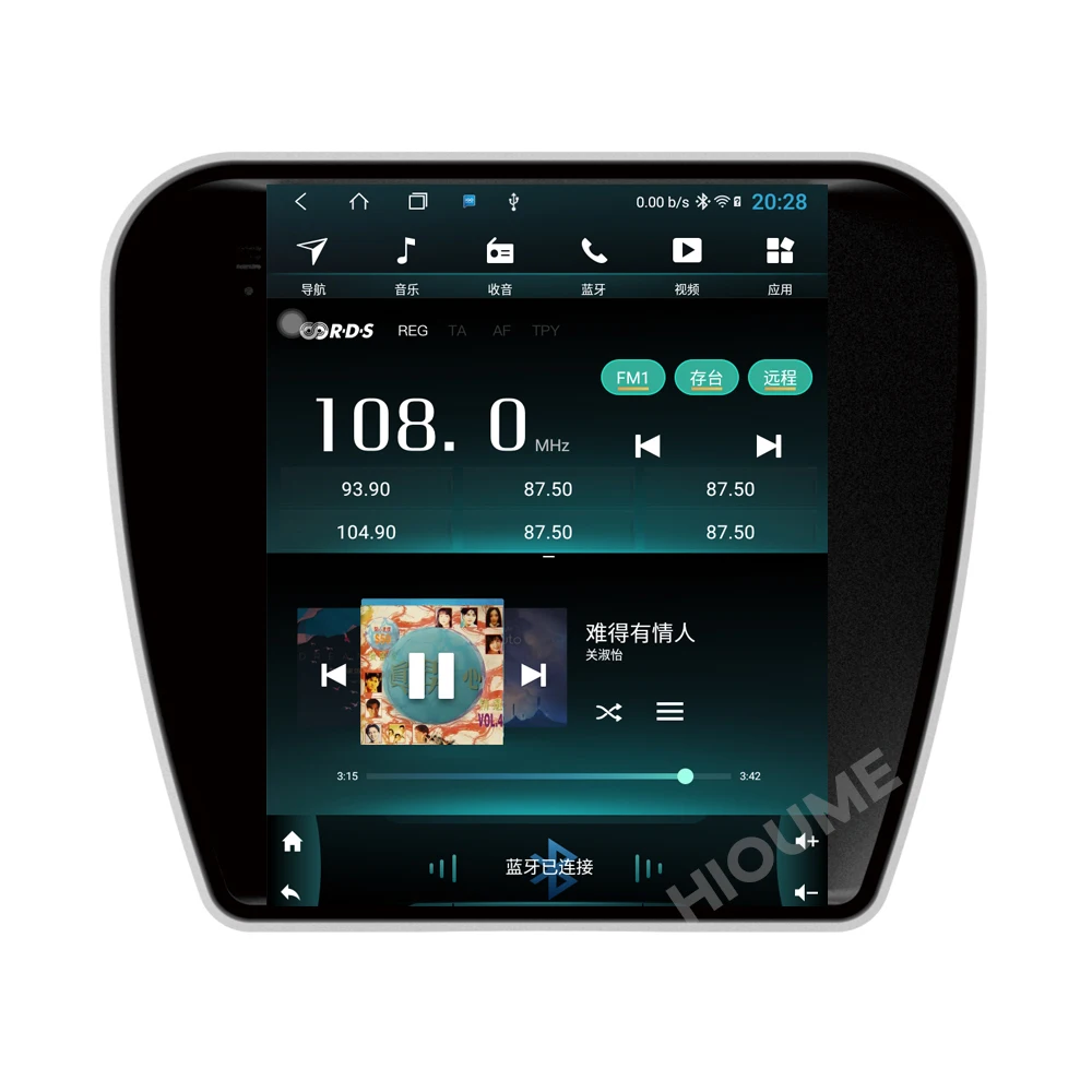 

9.7" Vertical Tesla Screen Android 10 Car GPS Navigation for Chevrolet Equinox 2017-2019 Radio Stereo Multimedia Player Carplay