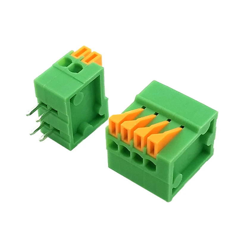 KF141R 2 54 2P ~ 12P печатная плата пружинные клеммные колодки DG141R мм контакта 12