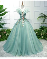 2021 classic quinceanera dresses with wrap lace floral applique ball gown quinceanera %d9%81%d8%b3%d8%a7%d8%aa%d9%8a%d9%86 customized sweet 16 dresses