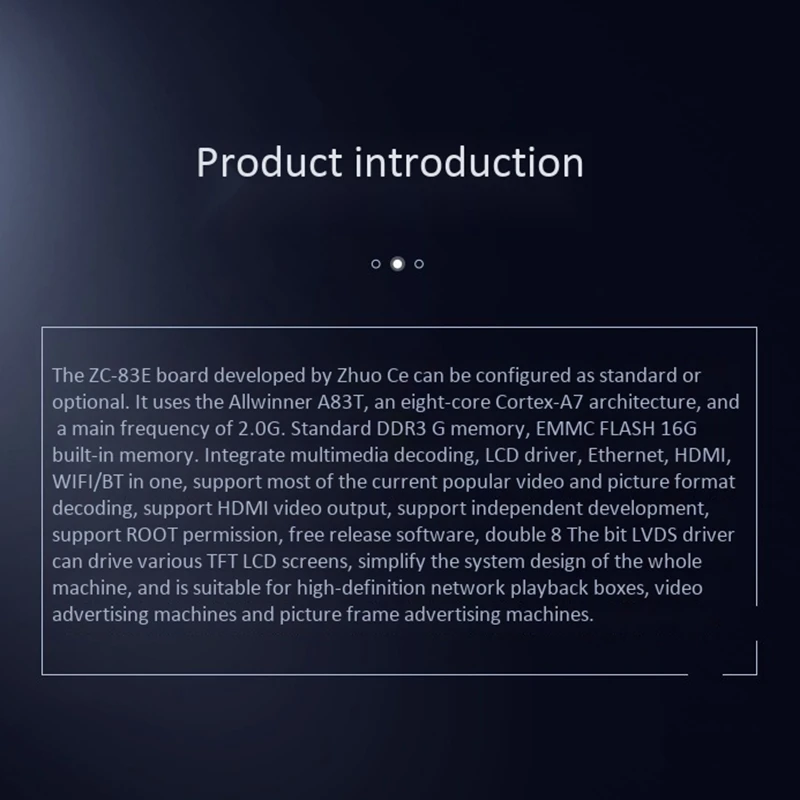 

A83T Android Control Motherboard for Electronic Signage Advertising Machine Smart WIFI