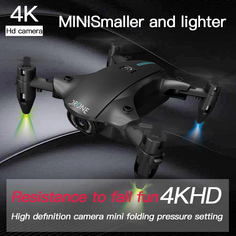 

OEMG H2 Mini Folding Drone 4K HD RC Fixed Height Hold FPV WiFi Transmission Gesture Selfie APP Control Flight Quadcopter Toy