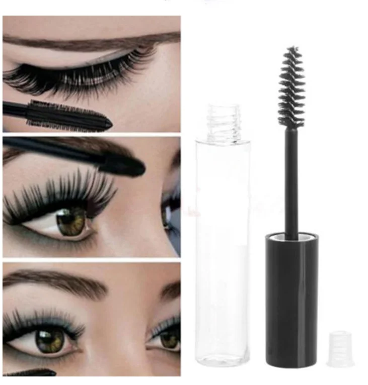 

10ml Pop Empty m ascara Tubes Black e yel ash Tube m ascara Bottle Cream Vial/Container recipientes para cremas 70