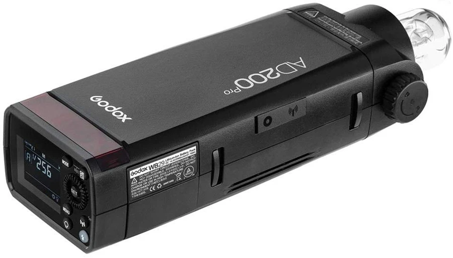 Godox AD200 Pro AD200Pro 200Ws 2,4G Вспышка стробоскоп 1/8000 HSS 500 полная мощность вспышки 0,01-2,1 s переработка батареи 2900 мАч