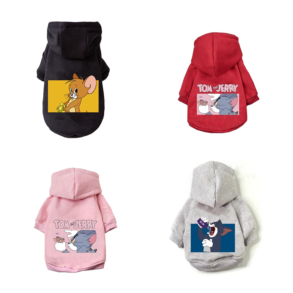 Одежда для собак Adidog Толстовка с мультяшным рисунком милая йоркширского терьера