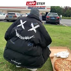 Парка мужская зимняя оверсайз, в стиле Харадзюку