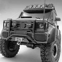 front bumper intake grille diy model kits for trx4 trx6 benz g63 g500 rc truck crawler car shell modification accessories