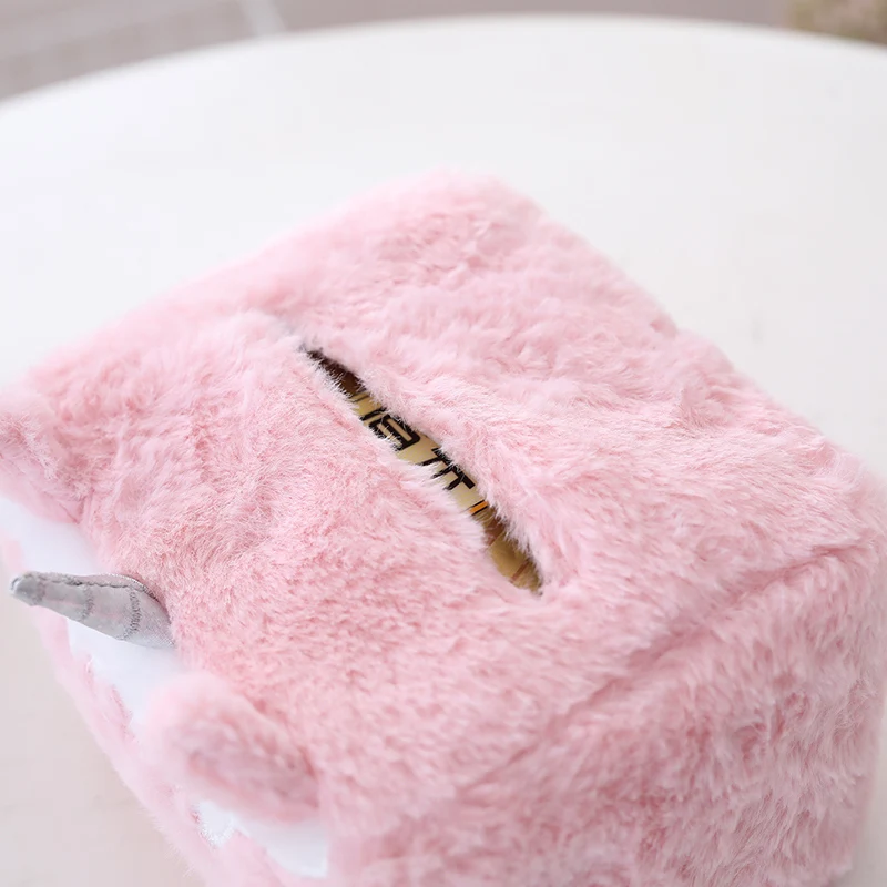 Милый Единорог Мягкий Плюшевый тканевый мешок пушистая салфетка Contanier Радуга