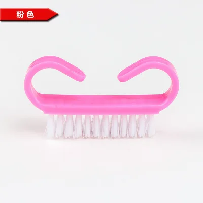Pink 10 шт./партия кисточка для ногтей, инструменты для маникюра, педикюра - Цвет: Pink