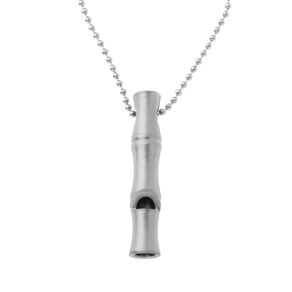 

New Multi-Purpose Emergency Survival Safety Whistle Stainless Steel Whistle