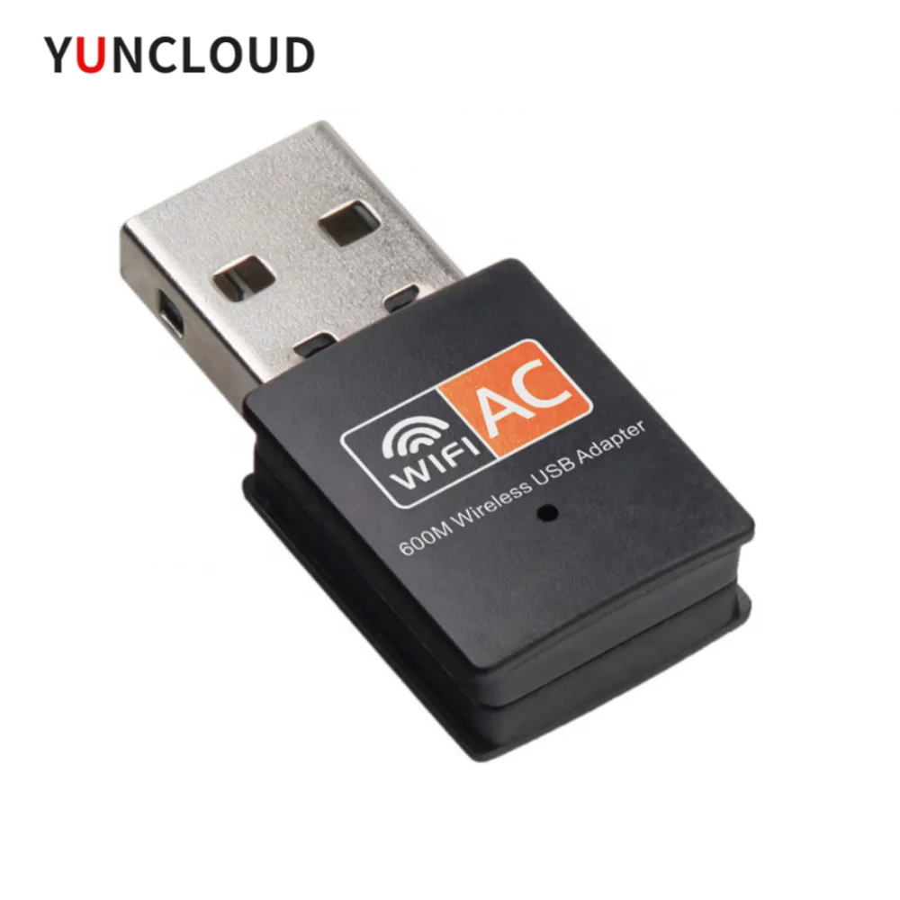 

USB Wi-Fi адаптер YUNCLOUD 600 Мбит/с 2,4 ГГц 5 ГГц WiFi антенна двухдиапазонный 802.11b/n/g/ac мини беспроводной компьютер сетевая карта приемник