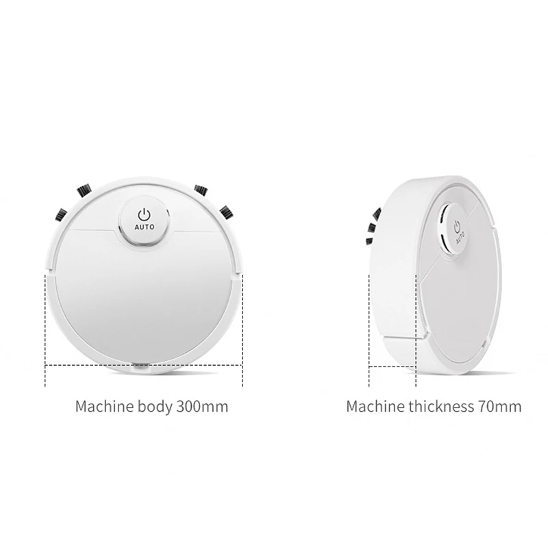 

New Smart Floor Robot Vacuum Cleaner Touching Rechargeable Thin Vacuum Cleaner Smart Floor Cleaner