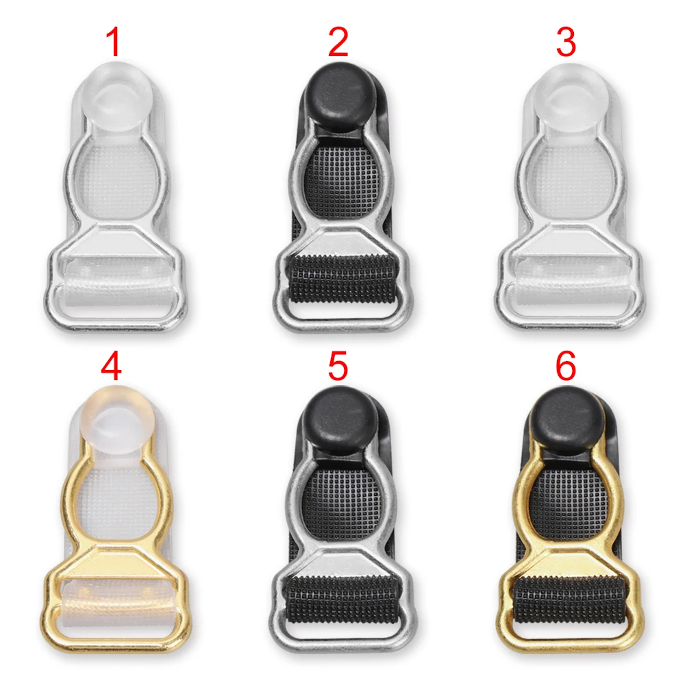 10 шт. 10/12 мм Пластиковый черный корсет подвязки для ног зажим ремня крючки подтяжки концы Грипсы зажимы