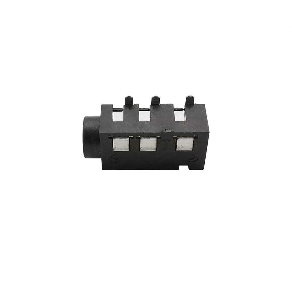 10 шт. PJ-320D 3 5 мм 4 Pin Женский Разъем Черный аудиоразъем 5mm SMD для наушников аудио