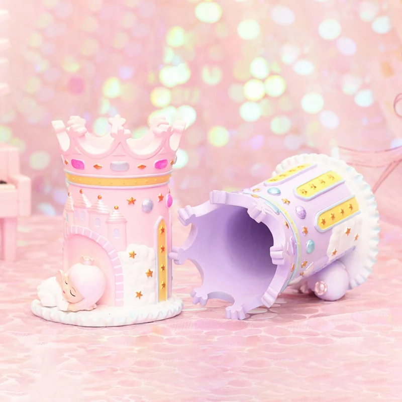 

Cute Pen Holder Cartoon Unicorn Resin Pencil Holder Student Desk Organizer Supplies