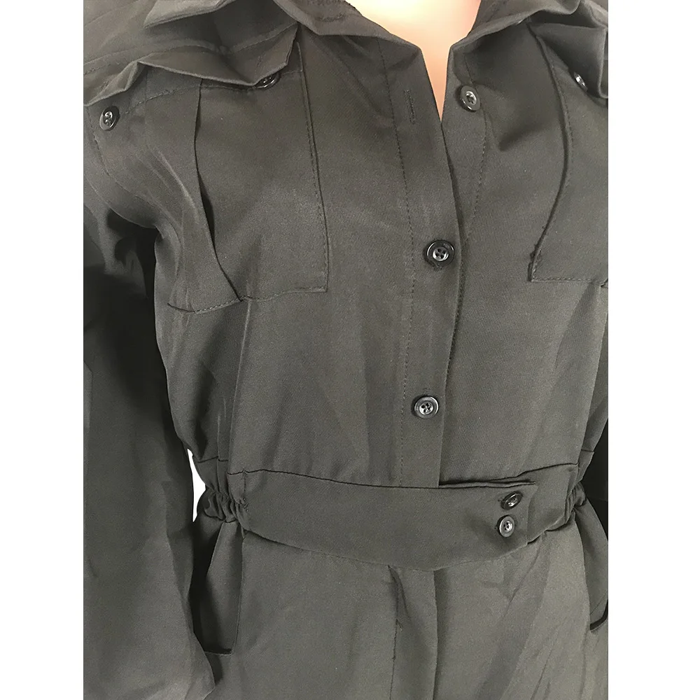 Yooneedi/2019 осенний дизайнерский офисный женский комбинезон 3 цвета стиль отложной