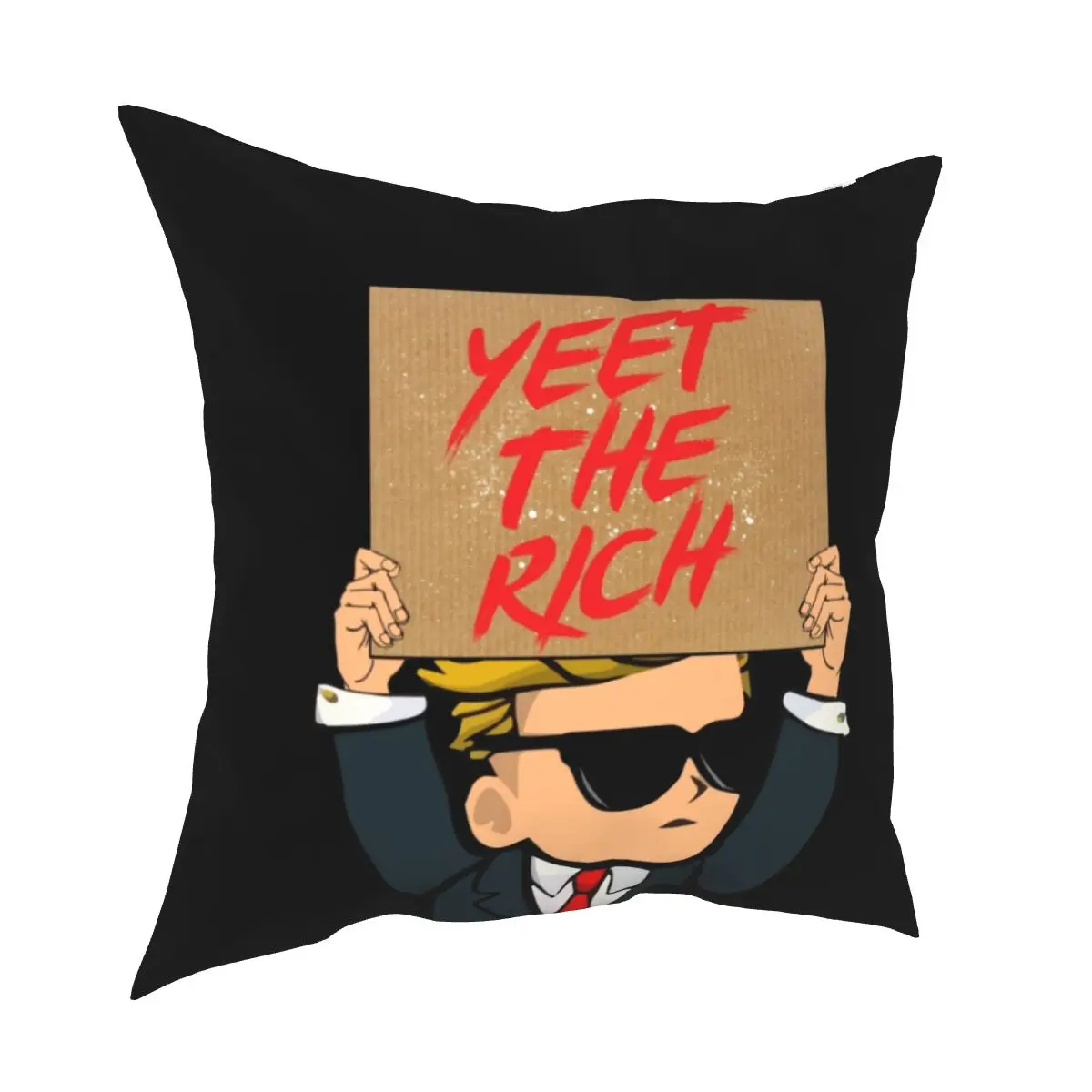 

Yeet The Rich Wall Street Bets WSB Stonks Pillowcase Printing Polyester Cushion Cover Decorative Throw Pillow Case Home 40X40cm