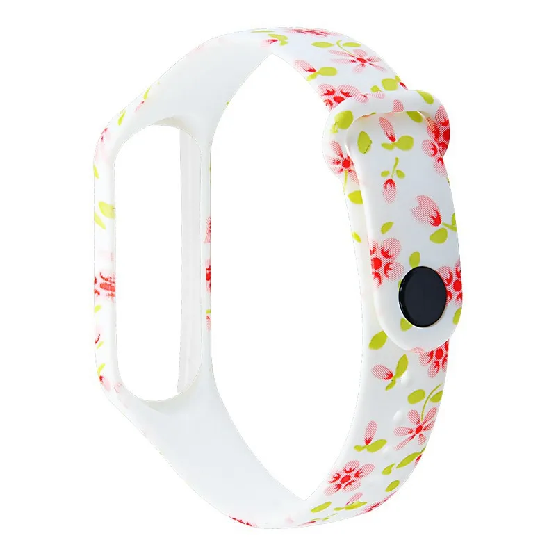 Style A Joyozy стиль печати браслет силиконовый ремешок для xiaomi mi band 3 ремешок водонепроницаемый спортивный ремешок для xiaomi mi band 4 ремешок - Цвет ремешка: Style A
