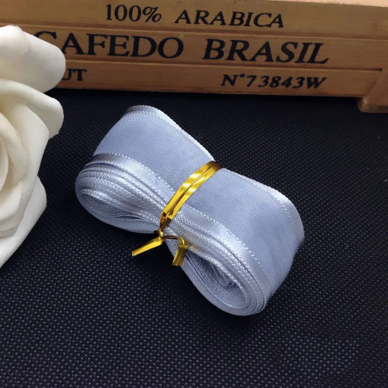 

5M/lot 25mm Satin Edge Organza Ribbons Wedding Party Decoration Ribbon Gift Wrapping DIY Christmas Deco Craft Packaging Supplies