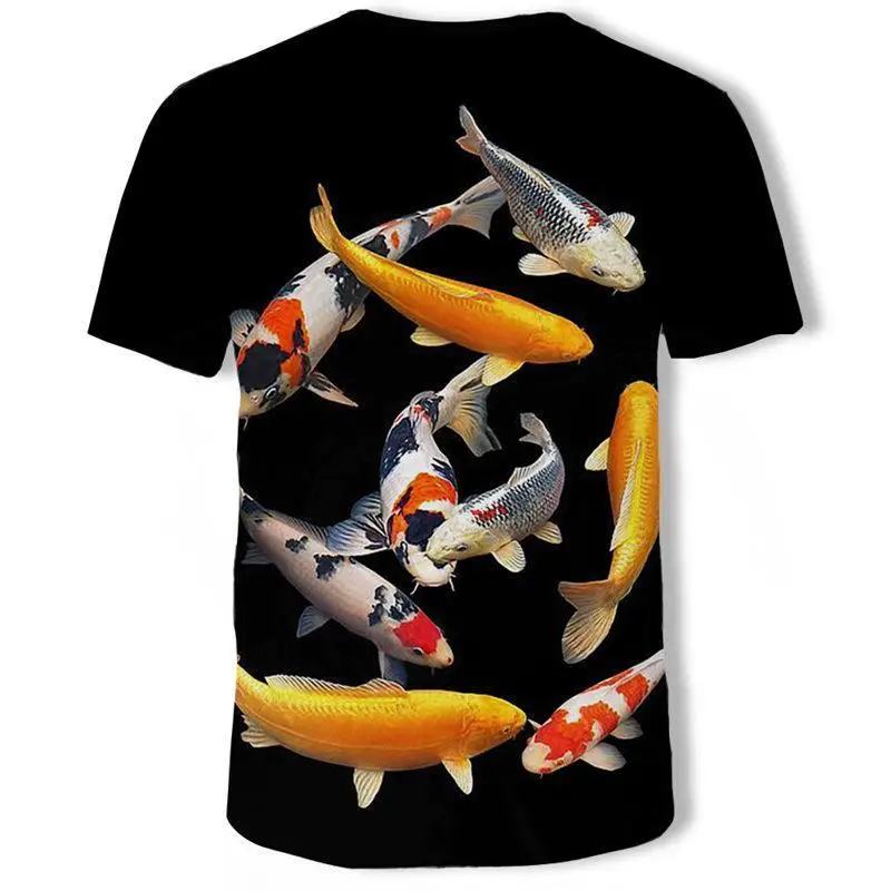 

Summer Battle Tropical Fish T Shirt 3d Casual Printed Men Short Tops T Shirts Men Clothes 2019 Streetwear Harajuku Funny Shirt
