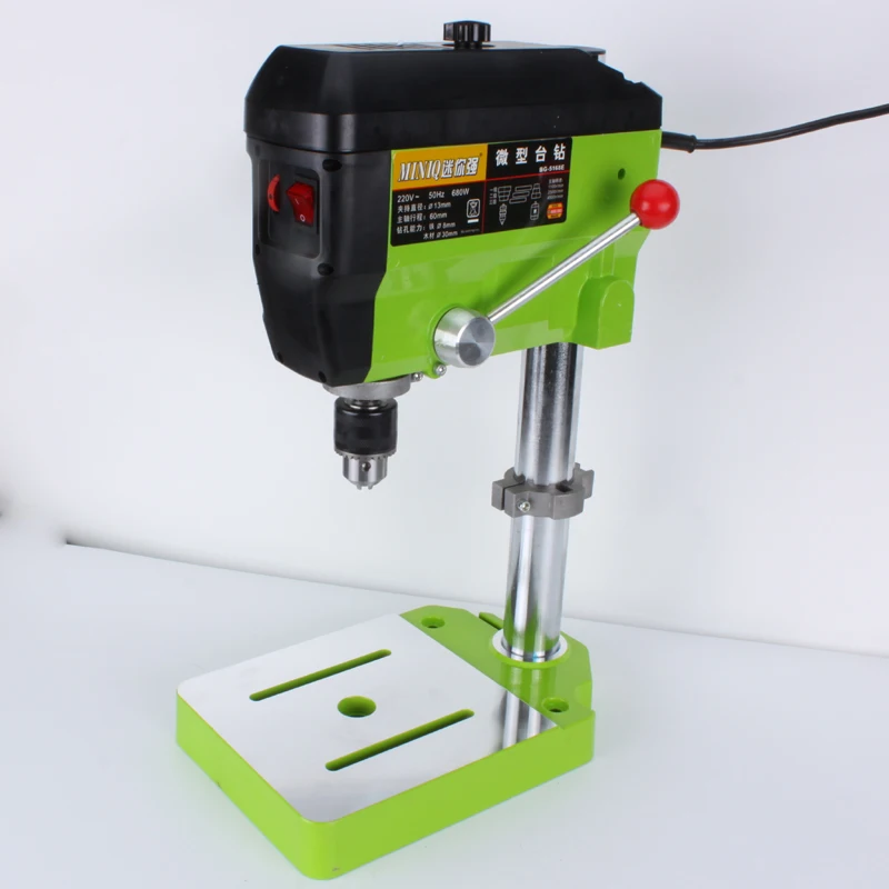 

Multi-function Electric Drilling Machine 0.6mm-6.5mm Micro Bench Drilling Household Drilling Machine GB-5158B