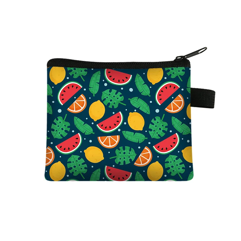 

Change Purse Wallet Mini Fruit children's coin purse student card bag coin bag key storage Bag Mini Purse Pochette Wallet Women