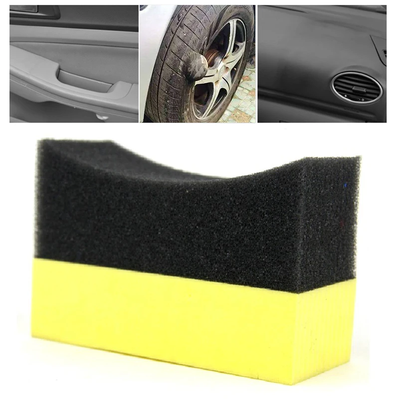 U образная губка для полировки воска в шинах автомойки ford focus 2 3 Hyundai solaris i35 i25 Mazda