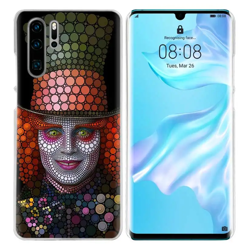 Чехол Alice in Wonderland для huawei mate 30 20 10 P20 P30 Lite Pro P Smart Y9 Prime Honor 8A 8X 10i PC Чехлы для телефона