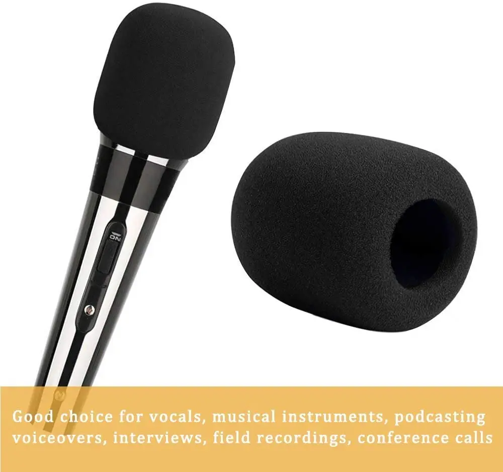 KEPHE 5 упаковок большая крышка из пенопласта микрофон для ветрового стекла