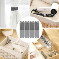 wide application space efficient data cable strap organizer for hair dryers