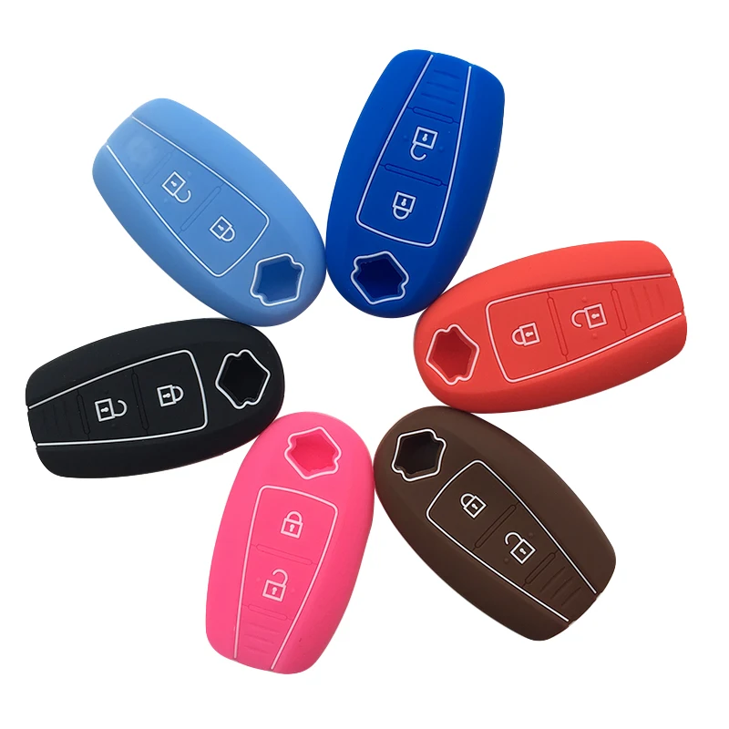 

For Suzuki Vitara 2019 Key Cover Silica Gel for Suzuki S-cross Swift Sport IGNIS Accessories 2016 2017 Case for Key Protection
