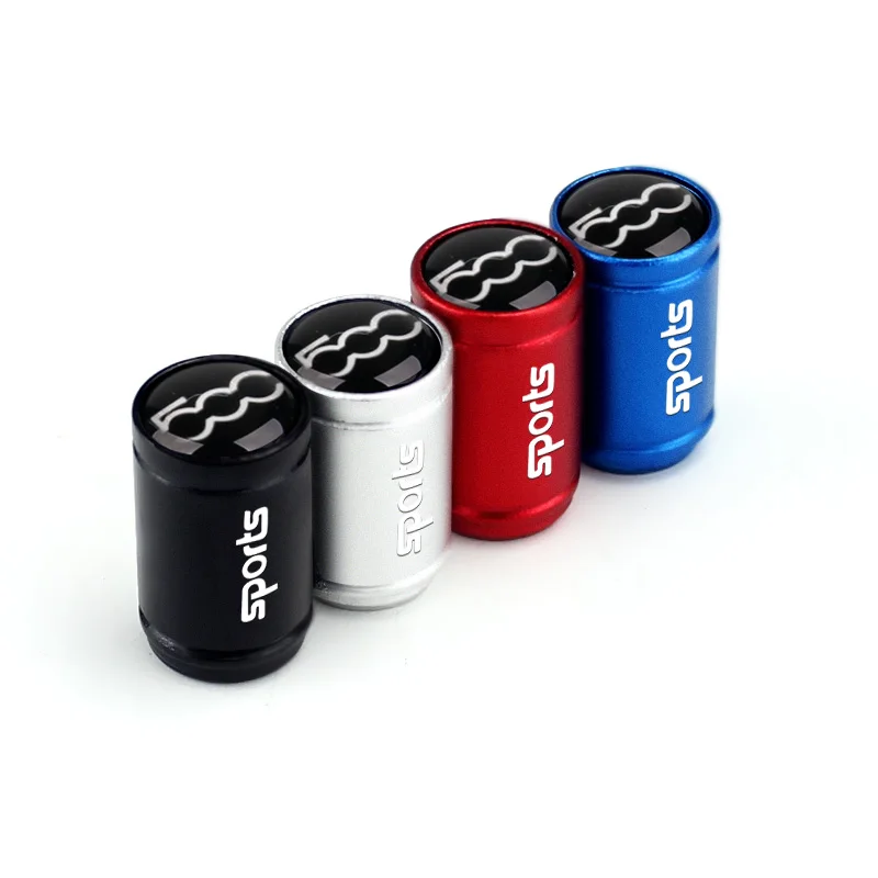 Колпачок штока клапана для стайлинга автомобиля Fiat 500 логотип Aegea Doblo Panda Uno Palio Tipo