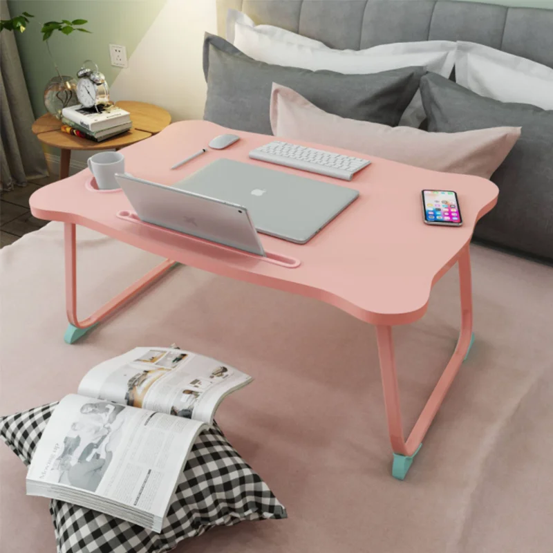 

Столик для ноутбука, столик складной для кровати, ленивый маленький столик для спальни, сидя, студенческое общежитие, стол для домашнего каб...