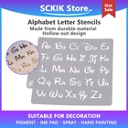 Трафареты букв алфавита шаблон картина Скрапбукинг тиснение штамповка альбом открытки DIY WXTB